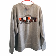 Nike Sweatshirt Y2K Crew Neck Research Lab Sweater Gray Mens XL - £34.12 GBP