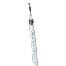 Ancor White RG 213 Tinned Coaxial Cable - 250' - $337.81