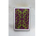 Sweden Anglo Purple Poker Size Playing Card Deck - $44.54