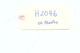 2004-06 VOLKSWAGEN PHAETON REAR LEFT BACK DOOR EXTERIOR PILLAR TRIM COVER H2046 image 12