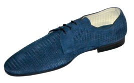 Vince Camuto Men&#39;s Dot Blue  Suede Lace  Shoes Size 12 - £109.27 GBP