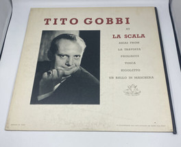 TITO GOBBI At La Scala: Arias  ANGEL LP  with BOOKLET - £3.41 GBP