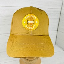 NRA Golden Eagles Baseball Hat Cap Gold National Rifle Association Embroidered - £27.35 GBP