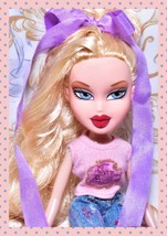 Vtg Bratz MGA Step Out Cloe Doll Blonde Red Lips Restyled Redressed Clothes 2005 - £18.62 GBP