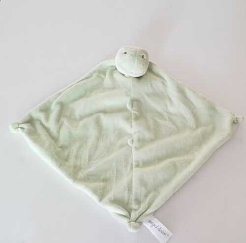 Primary image for Angel Dear Plush Green FROG Baby Security Blanket Lovey Lovie Toy