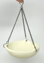 Yankee Candle Tart Warmer Hanging Wax Bowl Long Chain Ceramic - $558.55 MXN