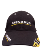 Racing #11 Seba Menards Black Baseball Cap Hat Adjustable Back - $11.39