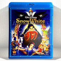 Disney&#39;s - Snow White and the Seven Dwarfs (3-Disc Blu-ray/DVD, 1937) Like New ! - £11.05 GBP