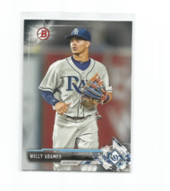 WILLY ADAMES (Tampa Bay Rays) 2017 BOWMAN PROSPECTS BASEBALL CARD #BP140 - £5.99 GBP