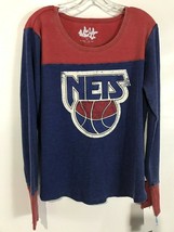 New Jersey Brooklyn Nets Thermal Top Jersey Long Sleeve Womens SZ 1X NWT - £16.54 GBP
