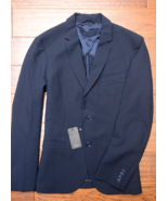 Armani Exchange A|X $220 Men&#39;s Navy Blue Stretch Fabric Sport Coat Blaze... - £60.03 GBP