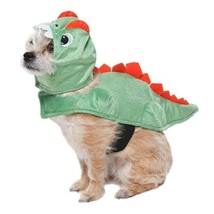 NEW Dinosaur Costume 2-Pc Pet Size XS Cat Dog (5-10 lbs) Halloween Vibrant Life - £11.72 GBP