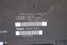 Audi A4 S4 Cabriolet Comfort Convenience Control Module Ccm 8h0959433J image 2
