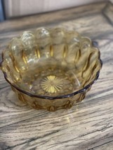 Vintage 70s Anchor Hocking Fairfield Large Amber Bowl - £7.82 GBP