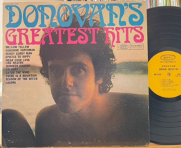 Donovan Greatest Hits Vinyl LP Epic BXN 26439 with Booklet Mellow Yellow VG+ - $11.99