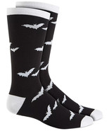 Club Room  Lot of 3 Halloween Bat Crew Socks Black Multi-One Size - €13,68 EUR