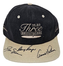 Arnold Palmer Jack Nicklaus Gary Player Signed The Big Three Golf Hat BAS LOA - £992.29 GBP
