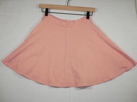 Vtg Charlotte Russe Mini Skirt Sz M Pink Flared A-Line - £11.96 GBP