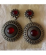 ⭕VTG, vintage clip earring, vintage spring earrings, clip earrings, acrylic - €10,23 EUR