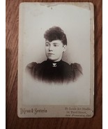 Dijeau &amp; Severin Sf Vtg Photo A Young Lady With Studded Dress - €15,63 EUR