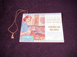 Vintage 1950&#39;s Nordic Ware Unusual Old World and American Recipes Booklet - £5.49 GBP