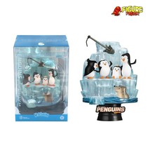 Beast Kingdom D-Stage DS-097 Penguins of Madagascar Diorama - $48.99