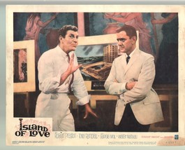 Island Of Love-Tony Randall-Robert Preston-Color-Lobby Card-11x14 - £25.49 GBP