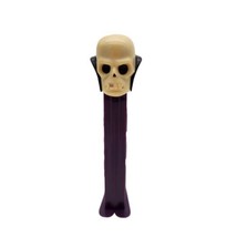 Vintage Dr. Skull PEZ Dispenser Thin Feet PAT 3.9 Yugoslavia Halloween Rare - $9.91