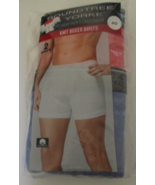 Two Roundtree and Yorke Knit 100% Cotton Knit boxer briefs Size 42 Coral... - $25.86 CAD