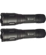 2 Pack LED Tactical Flashlight - High Lumens, Water Resistant, 5 Modes, ... - $27.14 CAD