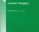 Newfoundland Geological Survey Current Research Report 91-1 by D. G. Walsh - £42.27 GBP