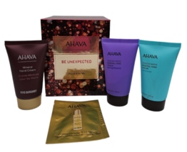 AHAVA Hand It To Me Gift Set - Sea Kissed, Spring Blossom &amp; Vivid Burgundy  - £13.44 GBP
