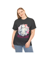 Halloween spooky ghost t shirt for men and women Unisex Heavy Cotton Tee - £12.64 GBP+