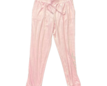 Juicy Couture Womens Pink Big Bling Rhinestone Drawstring Velour Joggers... - $28.68