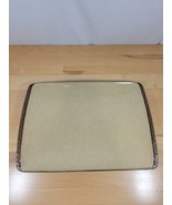 Nautica Bali Mocha Tableware 16&quot; Tan Brown Textured Edge Serving Platter... - £23.58 GBP