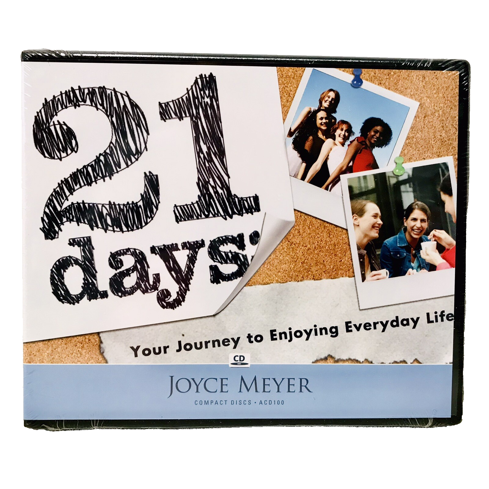 Joyce Meyer 21 Days: Your Journey To Enjoying Every Day Life CD Audioboo... - $8.95