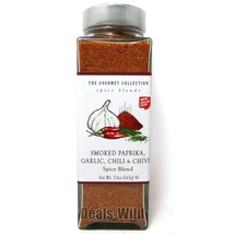 Smoked Paprika, Garlic, Chili &amp; Chives Seasoning The Gourmet Collection ... - £13.29 GBP