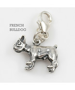 French Bulldog 3 Dimensional Solid Sterling Silver - $64.98 CAD
