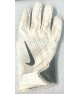  Nike Superbad Football Gloves Black and White sticky grip PGF489  SIZE L - $61.04 CAD