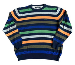 Paul Smith London Men’s Striped Sweatshirt Sz 2XL Knit Cotton Nice Colors! - £37.16 GBP