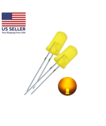 Light Emitting Diodes (25) Yellow 3mm Round Diffused LEDs - $6.05 CAD