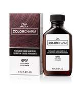 WELLA COLORCHARM PERMANENT HAIR COLOR #6RV - CYCLAMEN 1.42 fl oz - $6.99