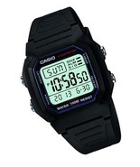 Casio Mens W800H-1AV Classic Sport Watch with Black Band - $65.45