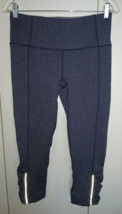 MON DETTA LADIES CROPPED LEGGINGS-S-POLY/SPANDEX-BARELY WORN - $211.34 MXN