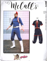 McCalls M4952 Adult Anime Costumes Men or Women Sewing Patterns Size S to XL - $17.56