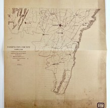 Map Maryland  McClellan Civil War Reproduction 12 x 10&quot; Military History DWW6A - £15.94 GBP