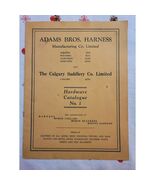 Vintage retro rare 1930&#39;s Adams Bros. Harness Manufacturing Co. Ltd. eph... - $35.16
