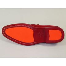 Men's TAYNO Shoes Soft Micro Suede Slip-on Loafer THE CAPRIO S Red image 8