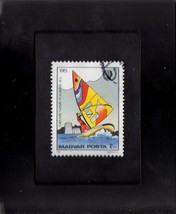  Tchotchke Framed Stamp Art -  Collectible Postage Stamp - The Joy of Sailing - £6.38 GBP