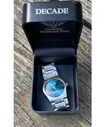 Decade Diamond Dial Quartz Watch W/ Box (Needs Battery) - £10.97 GBP
